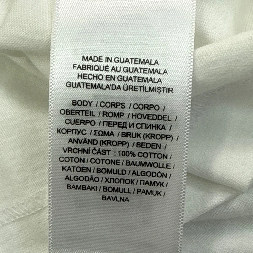 Polo Ralph Lauren Mens White Script Graphic T-Shirt Size XLT Tall Cotton Tee NEW